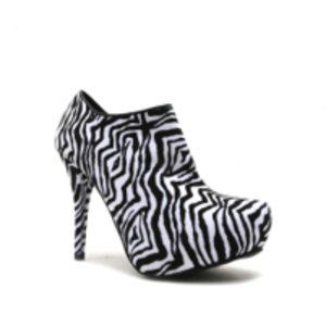Women Zebra Print Shoe
